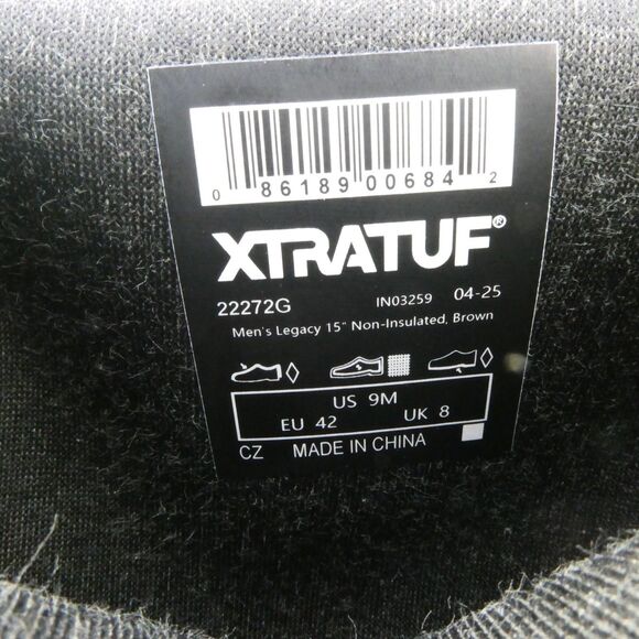 XTRATUF Men\'s 9 Legacy Boot 15 inch Waterproof Slip-Resistant Boots NWOB 22272G main image 11